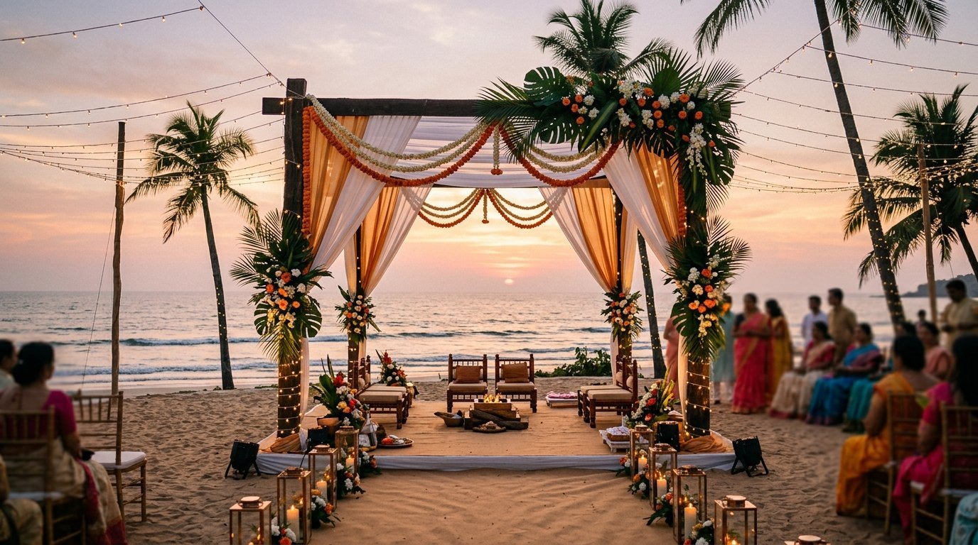 Sunset Ceremonies in Goa: Timing, Light and Layout